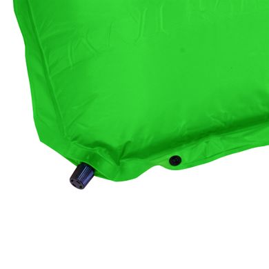 Самонадувающийся коврик Supretto для кемпинга, зеленый (6024)