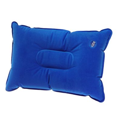 Надувна подушка Supretto для кемпінгу, синя (5991)