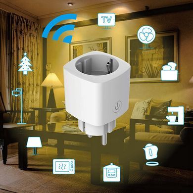 Умная Wi-Fi розетка Supretto с таймером (9048)