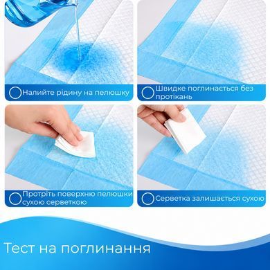 Набор пеленок Supretto одноразовых поглощающих, 80x150 см, 5 шт (9515_0001)