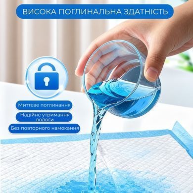Набор пеленок Supretto одноразовых поглощающих, 80x150 см, 5 шт (9515_0001)