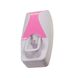 Дозатор Supretto для зубної пасти з тримачем для щіток, рожевий (5158) фото 2 из 4