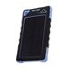 Портативний зарядний пристрій Rengard від сонячної батареї 8000 мА, блакитний (7099)