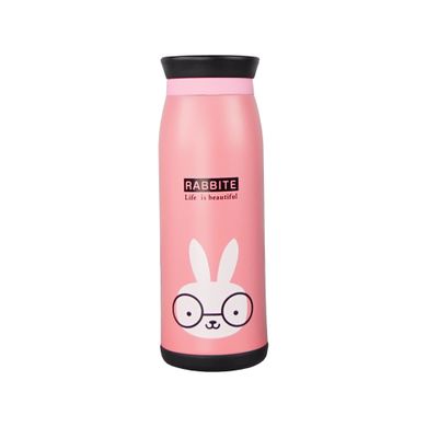 Пляшка-термос Supretto з малюнком 0,5 л Кролик (5227)