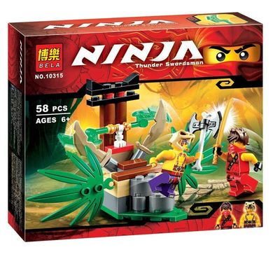 Конструктор Supretto Bela Ninjago (Ніндзяго), аналог Lego 58 предметів (4852)