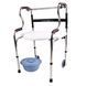 Ходунки опорные складные AIRM HEALTH с санитарным оснащением (9509_0001) фото 1 из 8