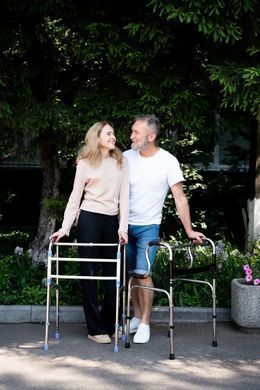 Ходунки AIRM HEALTH дворівневі (9507)