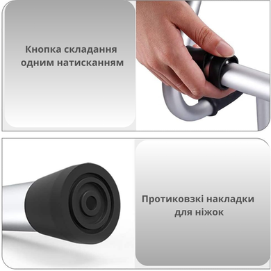 Ходунки AIRM HEALTH дворівневі (9507)