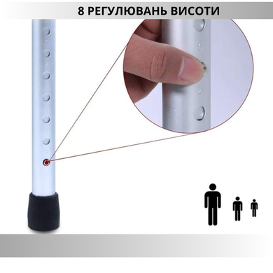 Ходунки AIRM HEALTH дворівневі (9507)