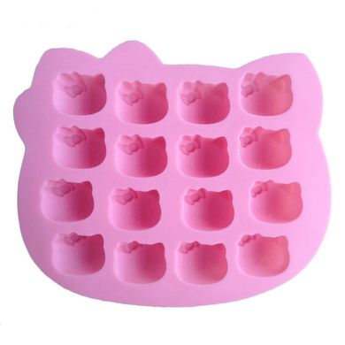 Форма Supretto Китти для льда и конфет силиконовая (5350)