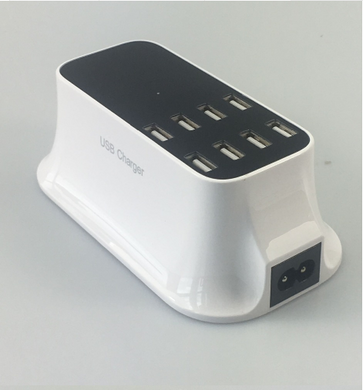 Зарядний пристрій Supretto на 8 USB-портів (5507)