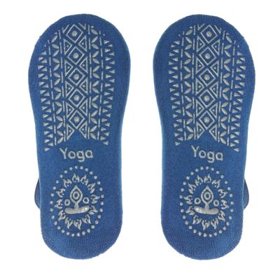 Шкарпетки жіночі Yoga Socks для занять йогою, фітнесом, пілатесом протиковзні (7111)