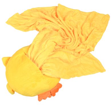 М'яка іграшка-подушка з пледом Supretto Сова Джонсі 3 в 1, жовта (78100002)