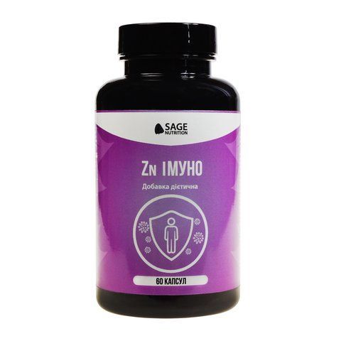 Дієтична харчова добавка SAGE Nutrition Цинк Імуно (7257)