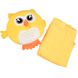 Мягкая игрушка-подушка с пледом Supretto Сова Джонси 3 в 1, желтая (78100002) фото 4 из 5