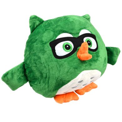 М'яка іграшка-подушка з пледом Supretto Сова Барік 3 в 1, зелена (78100004)