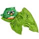 Мягкая игрушка-подушка с пледом Supretto Сова Барик 3 в 1, зеленая (78100004) фото 3 из 5