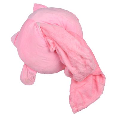 Мягкая игрушка-подушка с пледом Supretto Сова Джавелина 3 в 1, розовая (78100001)