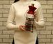 Новогодний чехол на бутылку Supretto с красным верхом (7167) фото 4 из 4