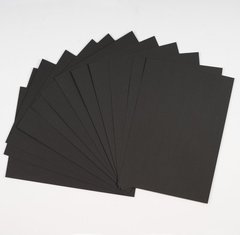 Набор черной бумаги для рисования Supretto 38х26 (7497)