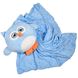 Мягкая игрушка-подушка с пледом Supretto Сова Мрия 3 в 1, голубая (78100003) фото 4 из 5