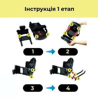Милиця під коліно AIRM HEALTH Вільні руки (уцінка)