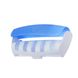 Дозатор Supretto для зубної пасти з тримачем для щіток, блакитний (5158) фото 3 из 4