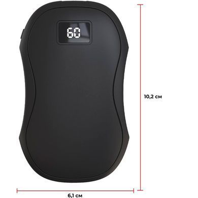 Обігрівач для рук Supretto кишеньковий та павербанк 4000 mAh (уцінка)
