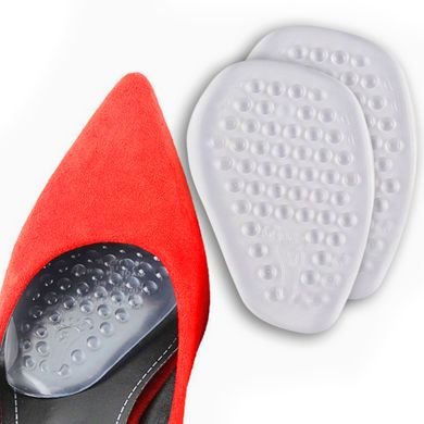 Подушечки в обувь Supretto гелевые для передней части стопы от мозолей-натоптышей 2 шт. (7931)