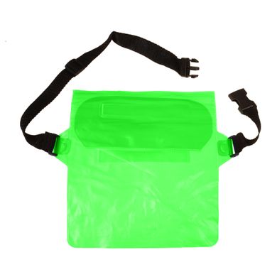 Поясная сумка чехол Supretto водонепроницаемая, салатовая (71390004)