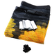 Москитная сетка Supretto с подсолнухами, черная (4744) фото 3 из 6