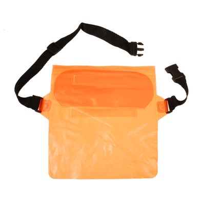 Поясна сумка чохол Supretto водонепроникна, помаранчева (71390005)